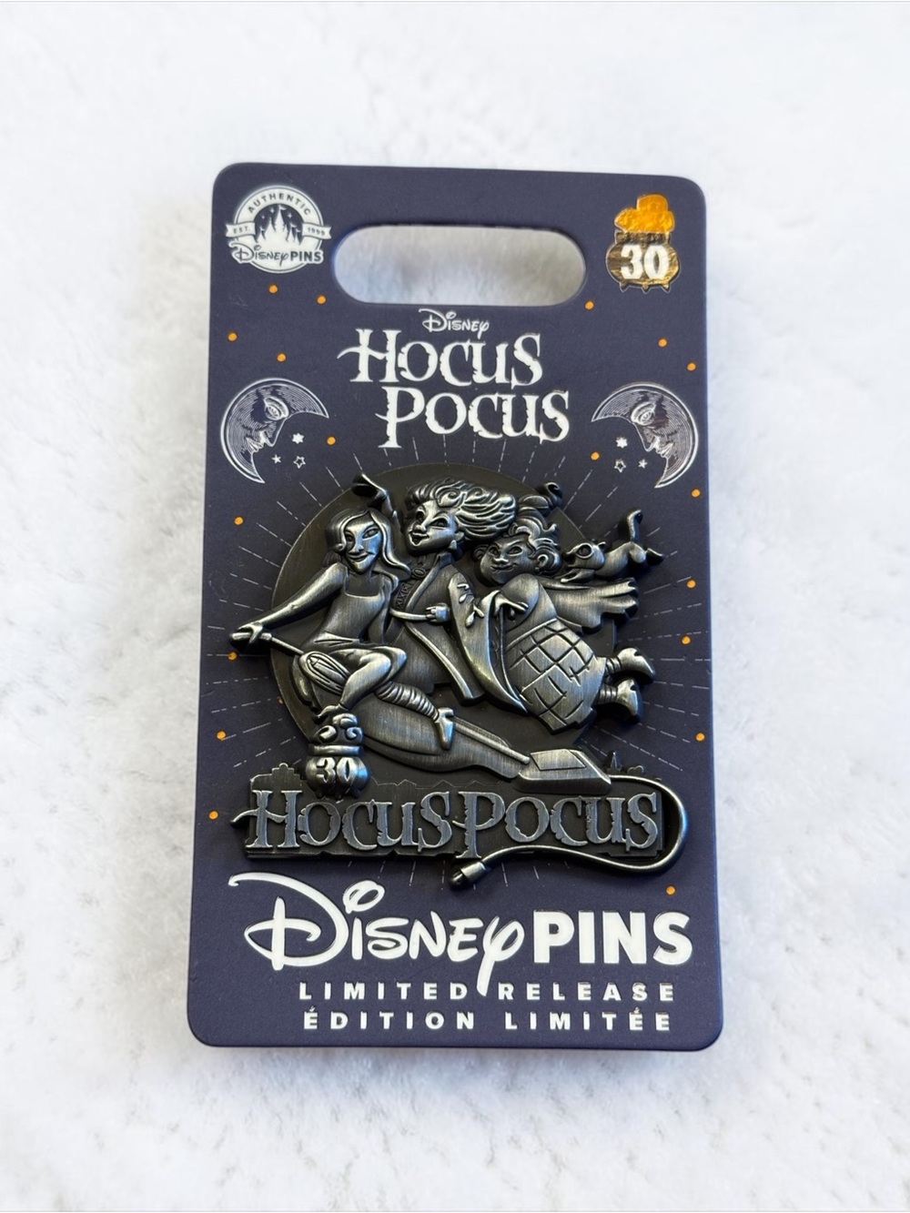 Disney Pin 2023 Hocus Pocus 30th Anniversary 3-D Sanderson Sisters #156755 New